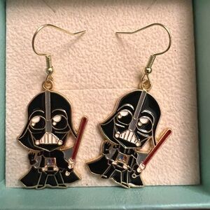 Darth Vader Earrings